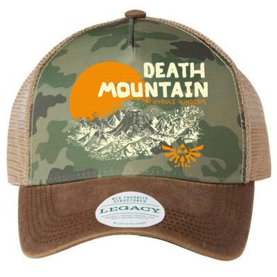 Hyrule Death Mountain Scenery Legacy Tie Dye Trucker Hat