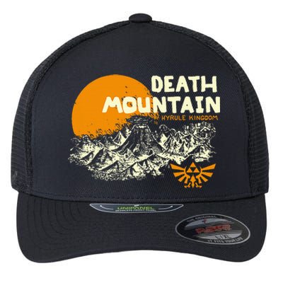 Hyrule Death Mountain Scenery Flexfit Unipanel Trucker Cap