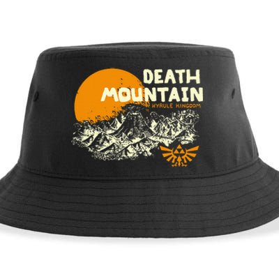 Hyrule Death Mountain Scenery Sustainable Bucket Hat