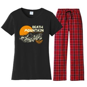 Hyrule Death Mountain Scenery Women's Flannel Pajama Set