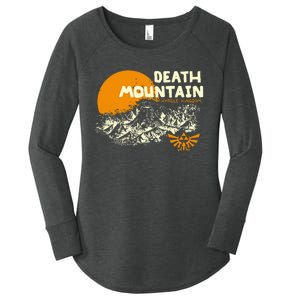 Hyrule Death Mountain Scenery Women's Perfect Tri Tunic Long Sleeve Shirt