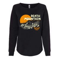 Hyrule Death Mountain Scenery Womens California Wash Sweatshirt