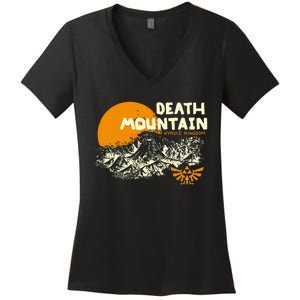 Hyrule Death Mountain Scenery Women's V-Neck T-Shirt