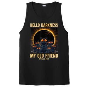 Hello Darkness My Old Friend Solar Eclipse April 08 2024 PosiCharge Competitor Tank