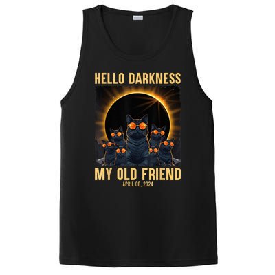 Hello Darkness My Old Friend Solar Eclipse April 08 2024 PosiCharge Competitor Tank