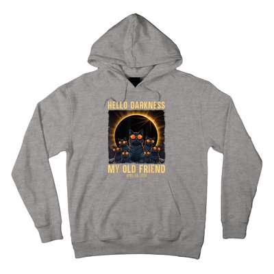 Hello Darkness My Old Friend Solar Eclipse April 08 2024 Hoodie