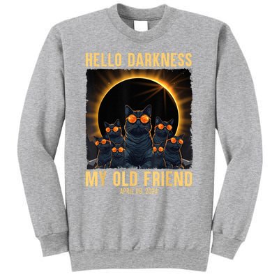 Hello Darkness My Old Friend Solar Eclipse April 08 2024 Sweatshirt