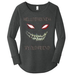 Hello Darkness My Old Friend Women's Perfect Tri Tunic Long Sleeve Shirt