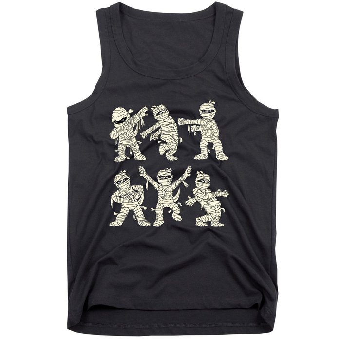 Halloween Dancing Mummy Dance Challenge Girl Tank Top