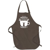 How Does Moses Make Coffee Hebrews It Full-Length Apron With Pockets