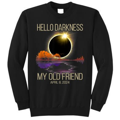 Hello Darkness My Old Friend Solar Eclipse April 08 2024 Sweatshirt