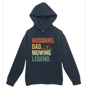 Husband Dad Mowing Legend Lawn Care Gardener Father Funny Urban Pullover Hoodie