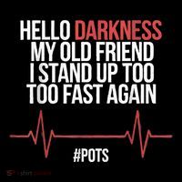 Hello Darkness My Old Friend I Stood Up Too Fast Again Toddler Hoodie
