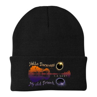 Hello Darkness My Old Friend Solar Eclipse Trending Design Beanie