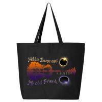 Hello Darkness My Old Friend Solar Eclipse Trending Design 25L Jumbo Tote