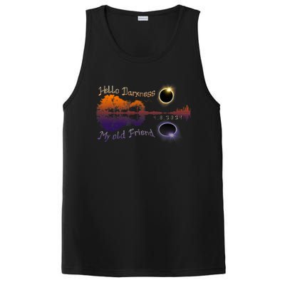 Hello Darkness My Old Friend Solar Eclipse Trending Design PosiCharge Competitor Tank