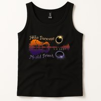 Hello Darkness My Old Friend Solar Eclipse Trending Design Tank Top