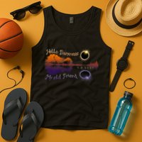 Hello Darkness My Old Friend Solar Eclipse Trending Design Tank Top