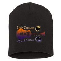 Hello Darkness My Old Friend Solar Eclipse Trending Design Short Acrylic Beanie