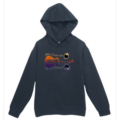 Hello Darkness My Old Friend Solar Eclipse Trending Design Urban Pullover Hoodie