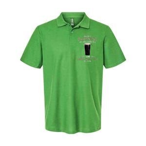 Hello Darkness My Old Friends I've Come To Drink With You Again Softstyle Adult Sport Polo