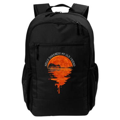 Hello Darkness My Old Friend Hippie Backpack