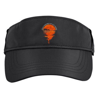 Hello Darkness My Old Friend Hippie Adult Drive Performance Visor