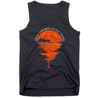 Hello Darkness My Old Friend Hippie Tank Top