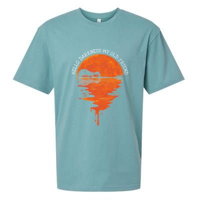 Hello Darkness My Old Friend Hippie Sueded Cloud Jersey T-Shirt