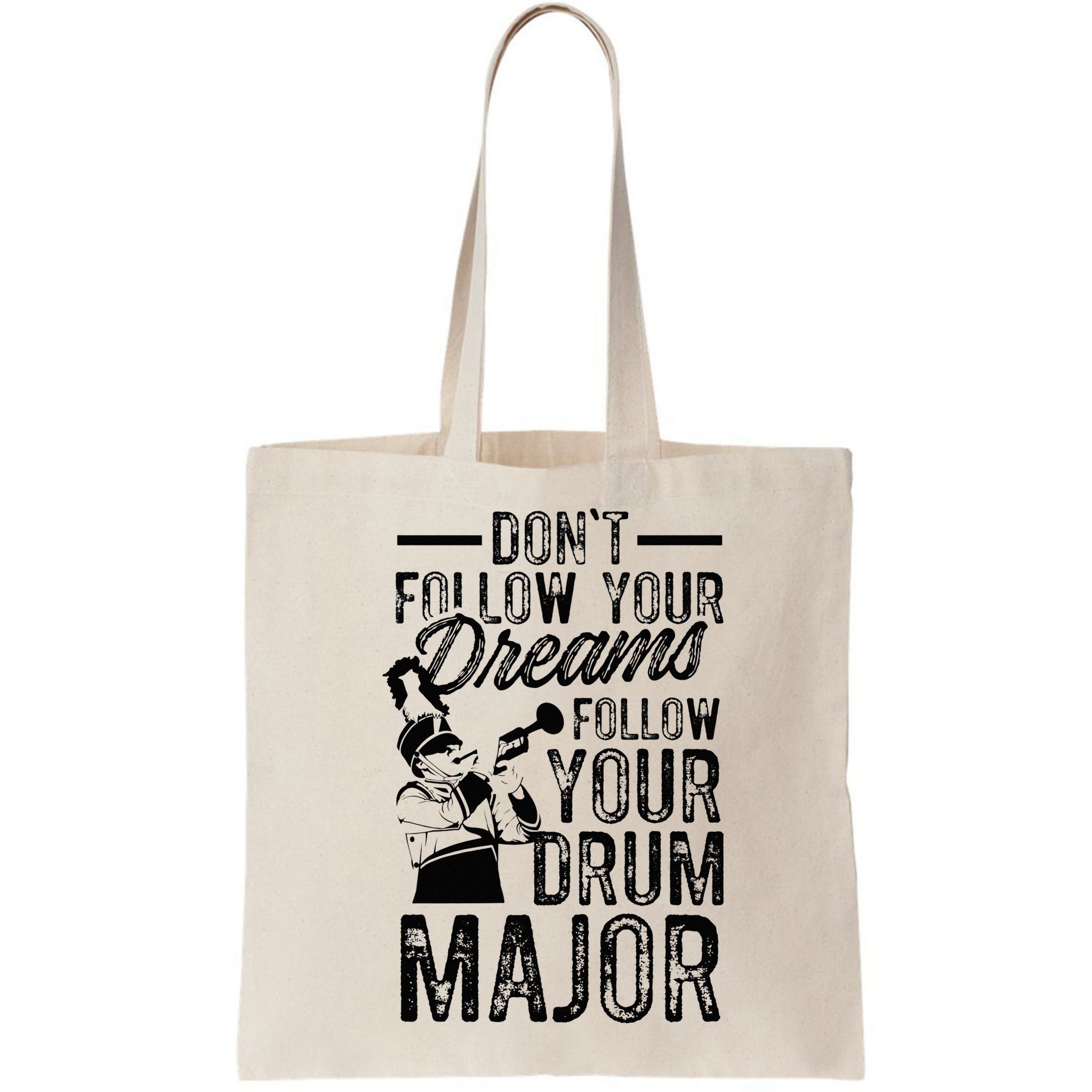 Hilarious Drum Major Saying Fun School Marching Band Art Bag