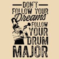 Hilarious Drum Major Saying Fun School Marching Band Art Bag