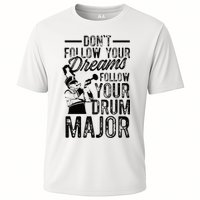 Hilarious Drum Major Saying Fun School Marching Band Art Cooling Performance Crew T-Shirt