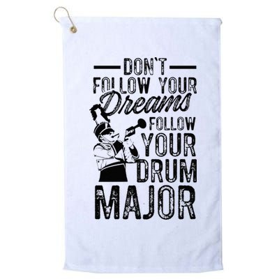 Hilarious Drum Major Saying Fun School Marching Band Art Golf Towel