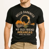 Hello Darkness My Old Friend Total Eclipse 2024 Arkansas Performance Shirt
