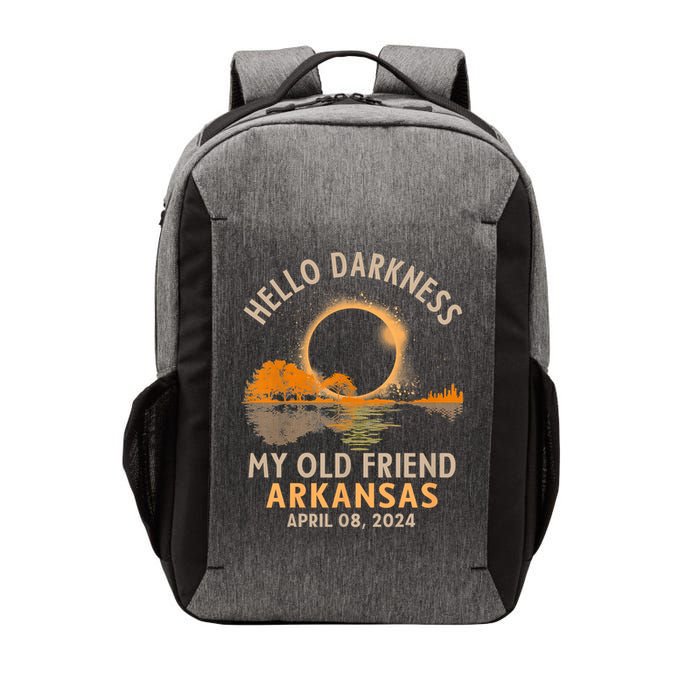 Hello Darkness My Old Friend Total Eclipse 2024 Arkansas Vector Backpack