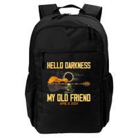 Hello Darkness My Old Friend Solar Eclipse April 08 2024 Totality Eclipse Daily Commute Backpack