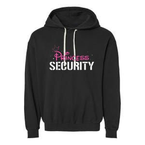 Halloween Dad Mom Daughter Adult Costume Princess Security Garment-Dyed Fleece Hoodie