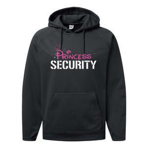 Halloween Dad Mom Daughter Adult Costume Princess Security Performance Fleece Hoodie