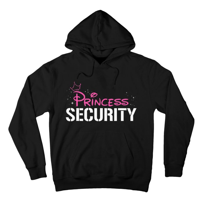 Halloween Dad Mom Daughter Adult Costume Princess Security Hoodie