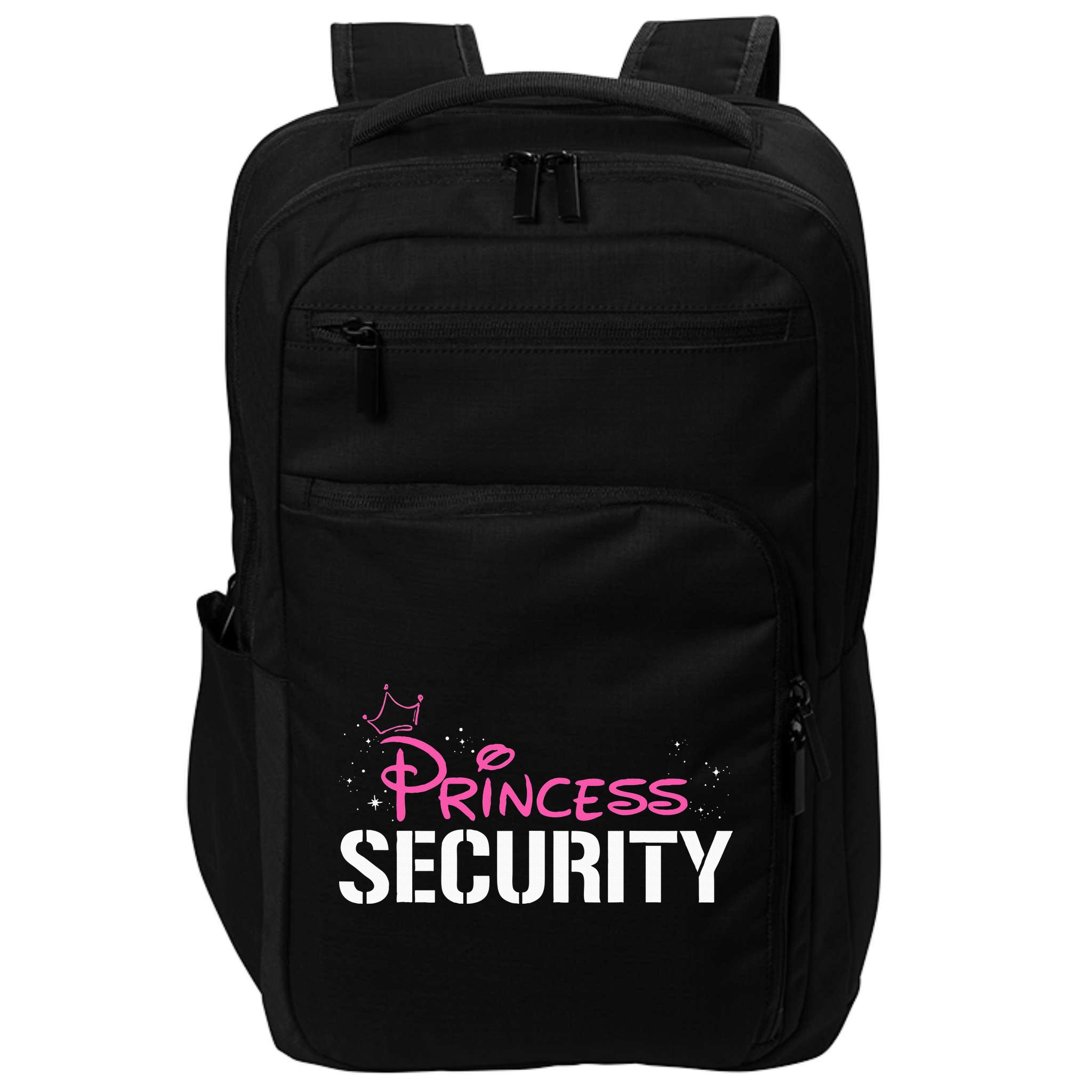 Halloween Dad Mom Daughter Adult Costume Princess Security Impact Tech Backpack