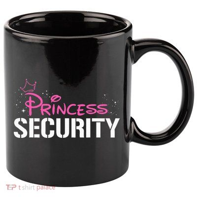 Halloween Dad Mom Daughter Adult Costume Princess Security 11oz C Handle Ceramic Mug