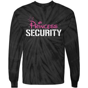 Halloween Dad Mom Daughter Adult Costume Princess Security Tie-Dye Long Sleeve Shirt