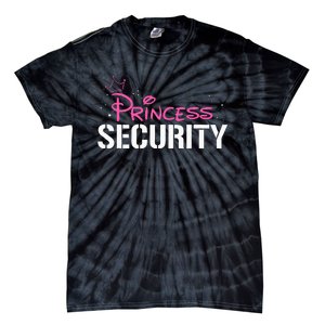 Halloween Dad Mom Daughter Adult Costume Princess Security Tie-Dye T-Shirt