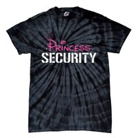 Halloween Dad Mom Daughter Adult Costume Princess Security Tie-Dye T-Shirt