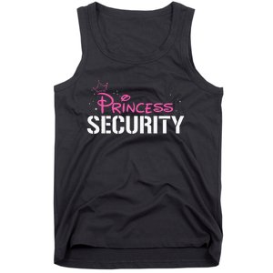 Halloween Dad Mom Daughter Adult Costume Princess Security Tank Top