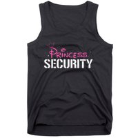 Halloween Dad Mom Daughter Adult Costume Princess Security Tank Top