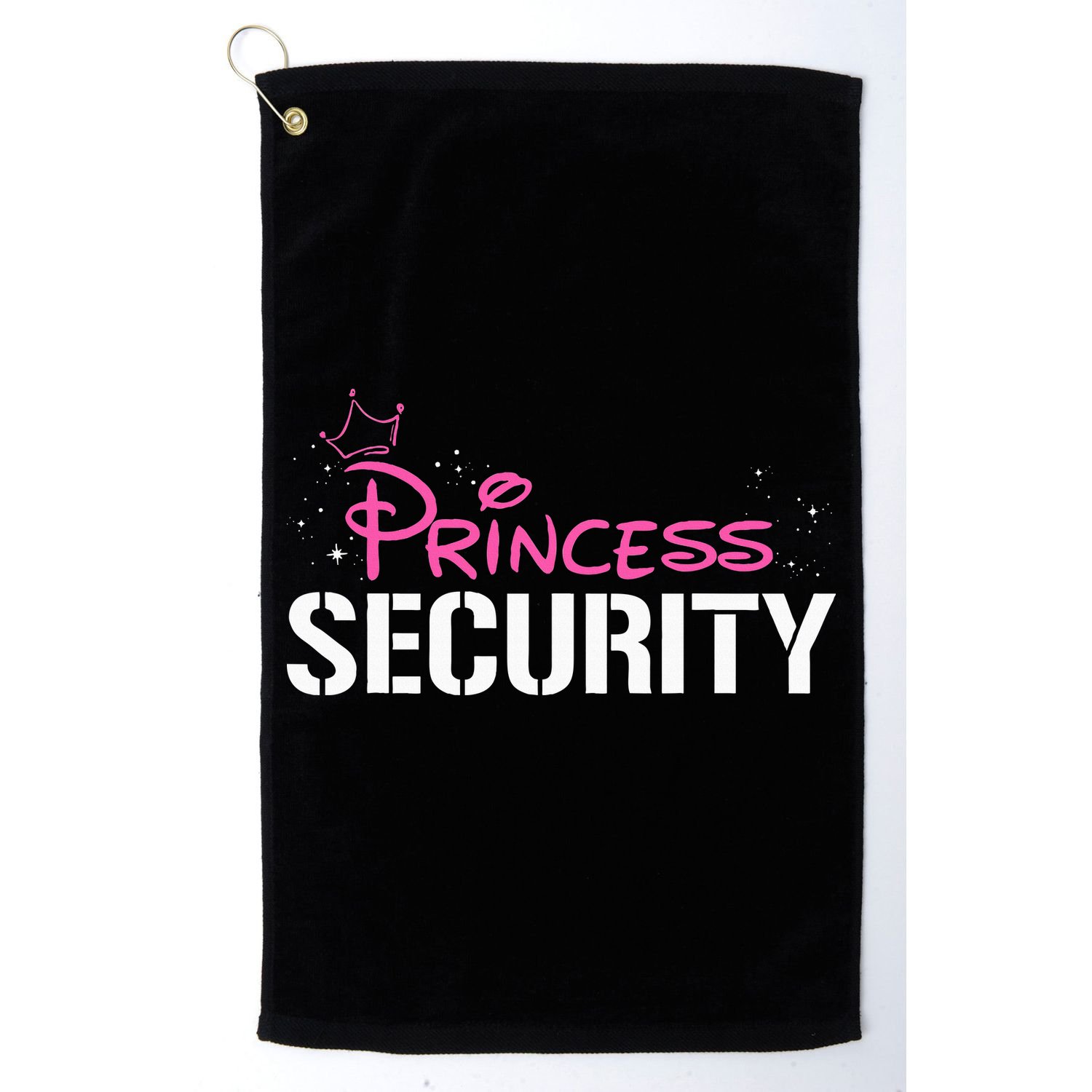 Halloween Dad Mom Daughter Adult Costume Princess Security Golf Towel