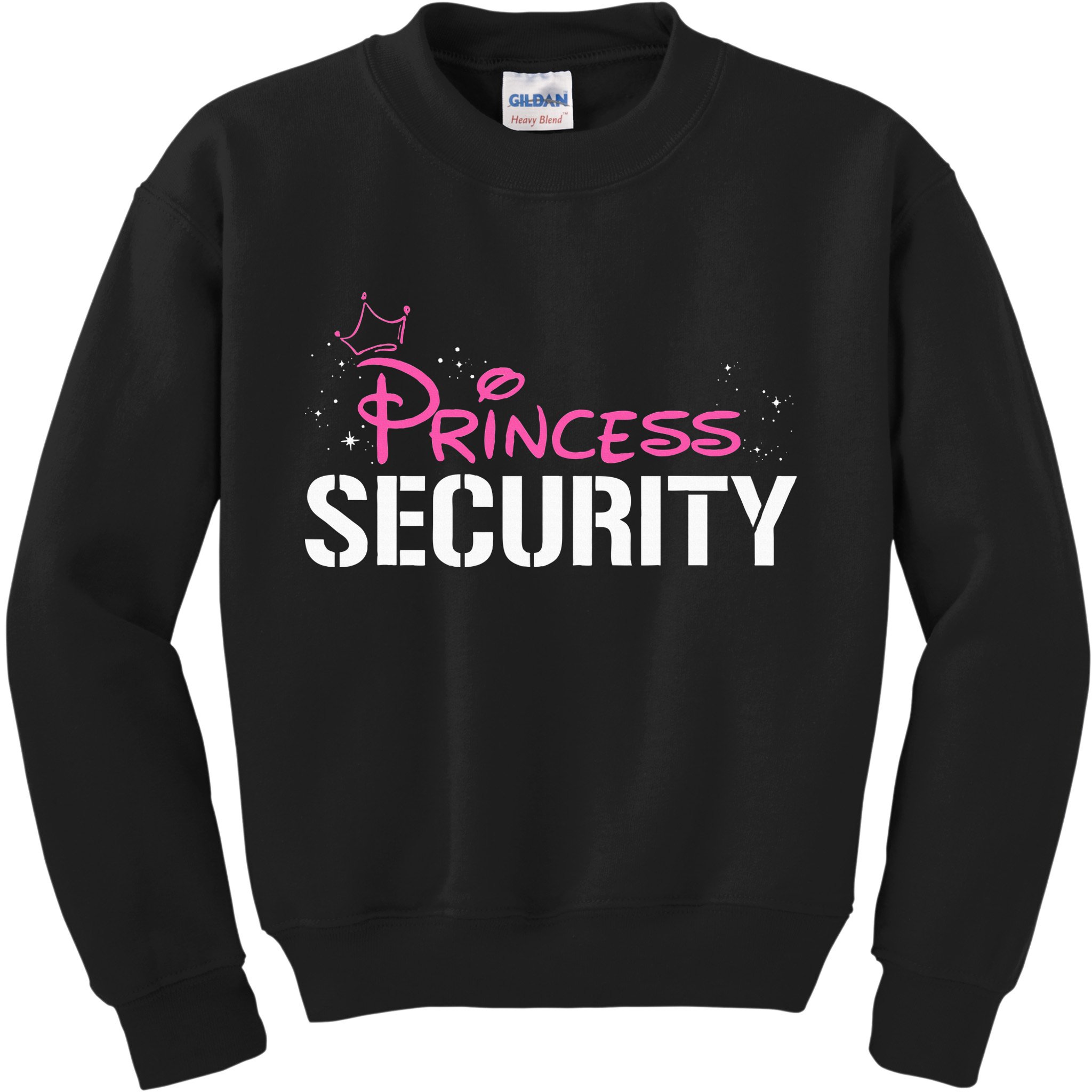 Halloween Dad Mom Daughter Adult Costume Princess Security Kids Sweatshirt