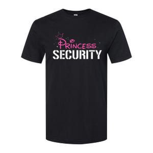 Halloween Dad Mom Daughter Adult Costume Princess Security Softstyle CVC T-Shirt