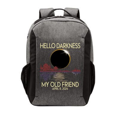 Hello Darkness My Friend 2024 April 8 Funny Solar Eclipse Vector Backpack